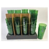 44 Green Plastic Tumblers, 20 ounce