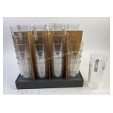 48 Clear Plastic Tumblers, 20 ounce