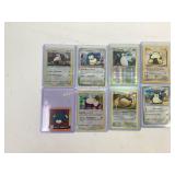 8 Pokemon Snorlax Cards