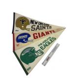 Vintage NFL Pennants New Orleans Saints,
