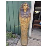 King Tut Egyptian Style Coffin - Made From Foam &