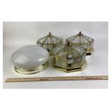 Brass DomeLights, Dome Ceiling Fixture