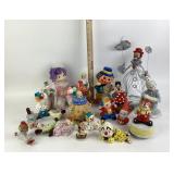 Clown Figurines