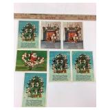 Vintage Kewpie Christmas Postcards  Lot of 7 -