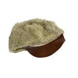 Swedish Army Winter Hat with Leather Brim