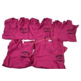 Five Deadeye Dickï¿½s Pink T-Shirts Size Medium