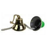 Brass Ships Bell And Painted Cast Aluminum Bell Wi