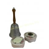 Epias Porcelain Boxes, Hair receiver, Freedom Bell