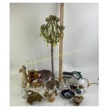 Decorative Glass, Brass, Ceramic Figurines