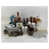 Salt/Pepper Shakers, Candles, Copper Mug, Cookie C