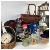 Homeco plastic mirror, display boxes, witches