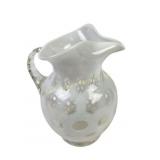 Fenton French Opalescent Coin dot Pitcher