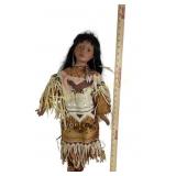 Porcelain Doll, Native-Inspired Design