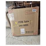 Recaceik 3 Piece Pub Dining Set NIB, Modern Round