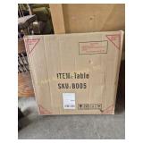 Recaceik 3 Piece Pub Dining Set NIB, Modern Round