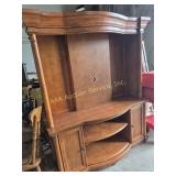 Wood Entertainment Center (56 in. X 16 in. X 70