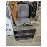 Wood Shelf (25 in. L x 6 in. W x 25 in. H) &