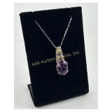 925 Sterling Silver Necklace, Clasp is not 925, fe