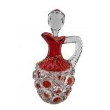 EAPG Ruby Flash Red Block Cruet Circa 1892 U.S. Gl