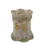 Northwood Custard Glass Uramium Crysanthemum Sprig
