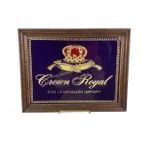 Crown Royal Framed Advertising Mirror