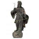 Cast Metal Warrior Figure