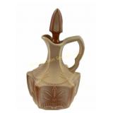 Indiana Tumbler & Goblet Co. Greentown Chocolate G