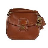 Coach Brown Leather Shoulder Bag
