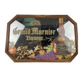 Marnier Liqueur Framed Advertising Mirror