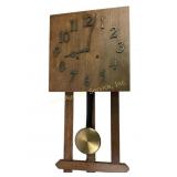 Arts & Crafts Mission Oak Wall Clock