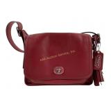 Coach Red Leather Crossbody Bag