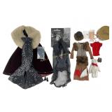 (3) Gene Doll Outfits: Pin-up Outfit, 1997 Sparkli