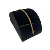 925 Sterling Silver Tennis Bracelet featurign Citr