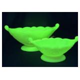 McKee Unmarked Uranium Seville Yellow Console Frui