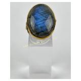 Sterling Silver & Labradorite Ring