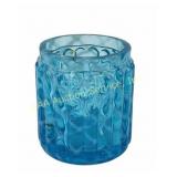 Northwood Victorian Ribbed Opal Latice Blue Toothp