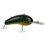 Large Painted Wood & Acrylic Fishing Lure