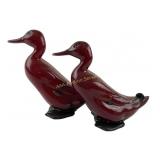 Royal Doulton Flambe Duck Figurines