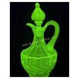Northwood Victorian EAPG Uranium Glass S-repeat Cr
