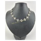 Sterling Shell Necklace 27.8 grams