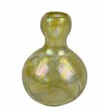Fritz Heckert Art Nouveau Glass Vase