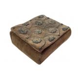 Anglo Indian Gold & Silver Threaded Velvet Cigaret