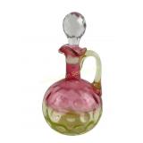 Hobbs, Brockunier & Co. Rubina Verde Uranium Glass