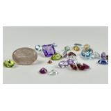 Loose Gemstones Incl. Amethyst, Peridot