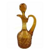 Richards & Hartley Amber Glass Daisy & Button with