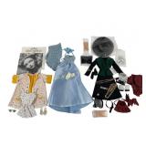 (3) Gene Doll Outfits: Gene Blue Gown, Gene 2000 L