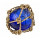 Blue Glass Fishing Float Buoy Ball