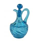 Blue S-Repeat Cruet National Glass Co. C. 1902-191