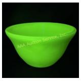 McKee Uranium  Jadeite Green Glass Mixing Bowl