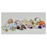 Loose Gemstones Incl, Amethyst, Quartz